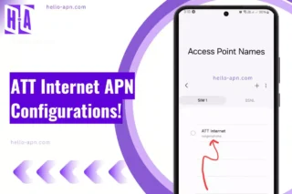 Fastest ATT APN Settings (For high internet Speed) 4G/5G