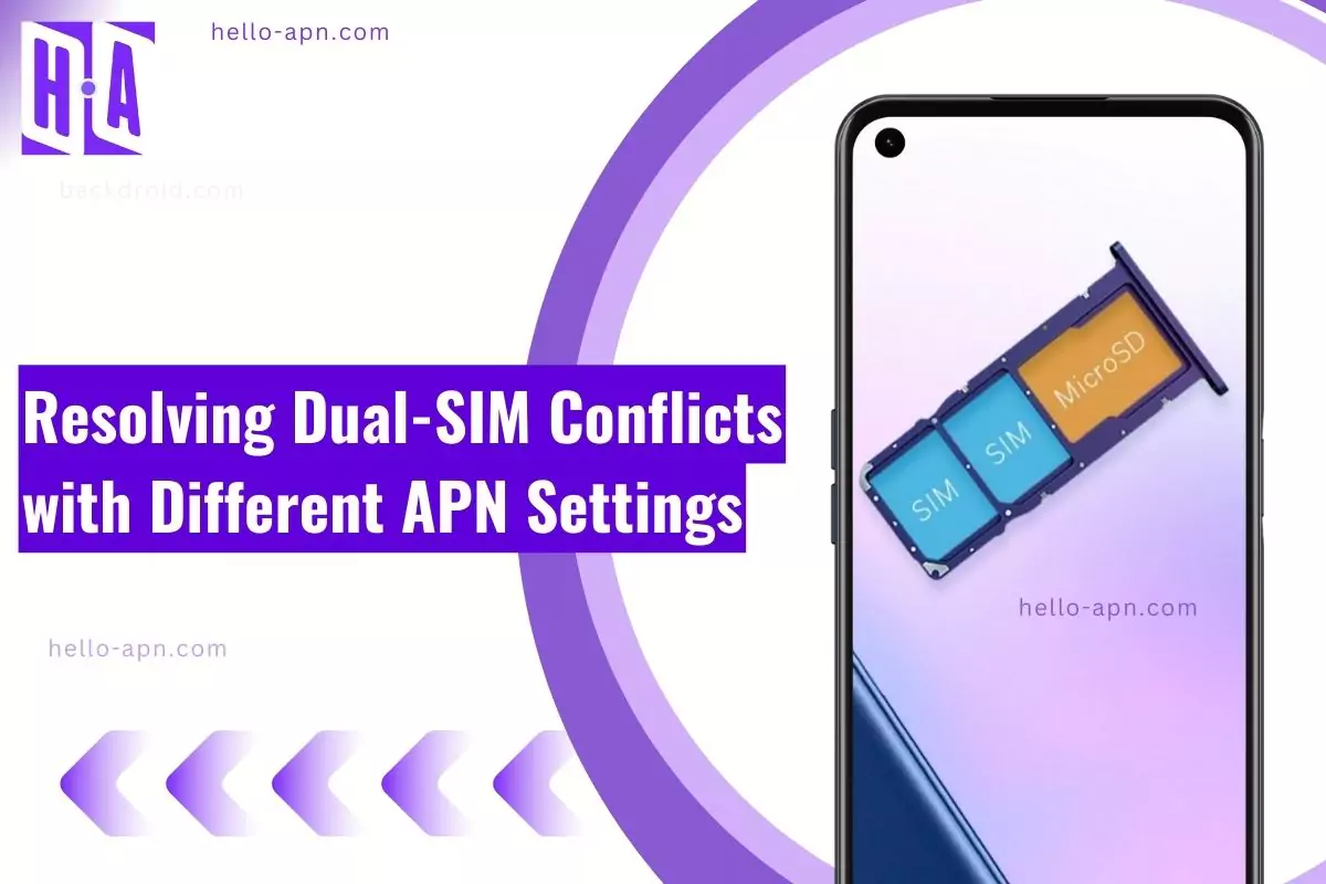 image of Resolving Dual-SIM Conflicts with Different APN Settings with same overlay text